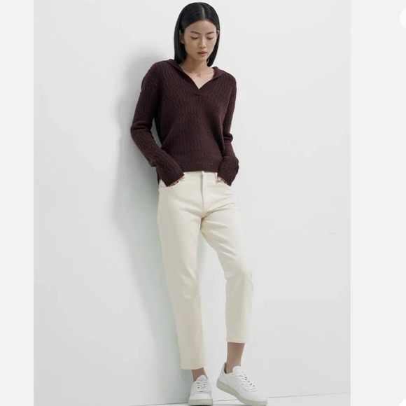 Theory Dimensional Polo Sweater - Picture 3 of 7